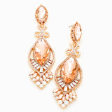 Victorian fancy marquise crystal Earring_19 colors