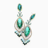 Victorian fancy marquise crystal Earring_19 colors