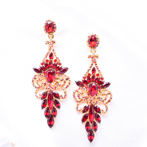 Victorian fancy crystal Earring