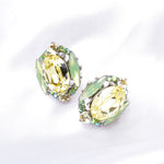 Fancy crystal Stud Earring_17 colors