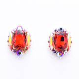 Fancy crystal Stud Earring_17 colors