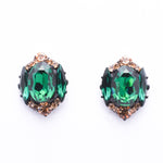 Fancy crystal Stud Earring_17 colors