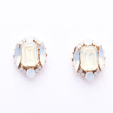 Fancy crystal Stud Earring_17 colors