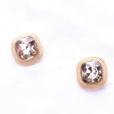 Classical vintage crystal earring_7 colors