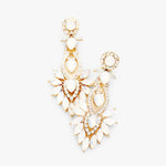 Victorian floral fancy marquise crystal earring_9 colors