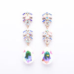 Elegant Pear Shape drop Evening Earring_17 colors