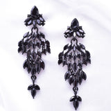 Crystal Marquise Cluster Earrings_17 colors