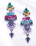 Crystal Marquise Cluster Earrings_17 colors