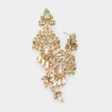 Crystal Marquise Cluster Earrings_17 colors