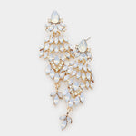 Crystal Marquise Cluster Earrings_17 colors