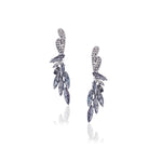 Elegant Marquise Stone Cluster Evening Earrings_22 colors