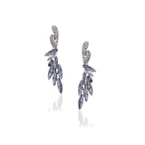 Elegant Marquise Stone Cluster Evening Earrings_22 colors