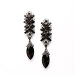 Marquise Glass Crystal Drop Evening Earrings_15 colors