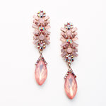 Marquise Glass Crystal Drop Evening Earrings_15 colors