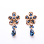 Cute Flower Fancy crystal Earring_18 colors