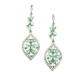 Marquise shaped drop crystal earring_13 colors