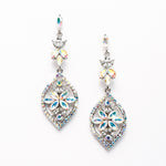 Marquise shaped drop crystal earring_13 colors