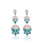 Bauble Dangling Fancy Crystal Earring