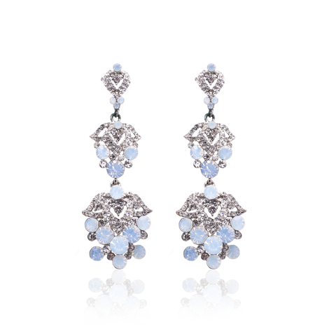 Bauble Dangling Fancy Crystal Earring