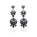 Bauble Dangling Fancy Crystal Earring