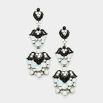 Bauble Dangling Fancy Crystal Earring