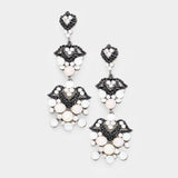 Bauble Dangling Fancy Crystal Earring