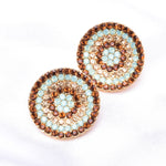 Elegant Round Crystal Earring_3 colors