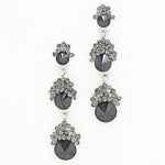 Crystal Charming Cascading Bubble Earring_3 colors