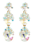 Crystal Charming Cascading Bubble Earring_3 colors