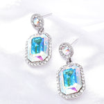 Elegance Leg Tangle drop Fancy Crystal Earring_4 colors