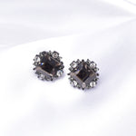 Charming Square Fancy Crystal Earring_11 colors