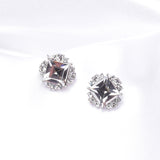 Charming Square Fancy Crystal Earring_11 colors