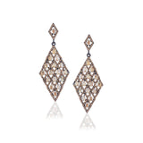 Geometric Rhombus Evening Earring_23 colors