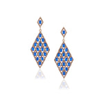 Geometric Rhombus Evening Earring_23 colors