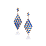 Geometric Rhombus Evening Earring_23 colors