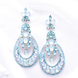 Elegant fancy crystal Earring_9 colors