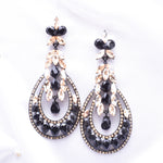 Elegant fancy crystal Earring_9 colors