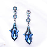 Vintage marquise fancy crystal drop earring_7 colors