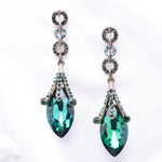 Vintage marquise fancy crystal drop earring_7 colors