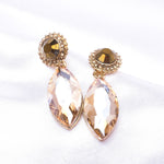 Fancy Marquise shape drop Crystal Earring_7 colors