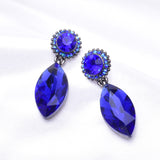 Fancy Marquise shape drop Crystal Earring_7 colors