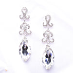 Victorian Marquise Crystal Evening Earring_12 colors