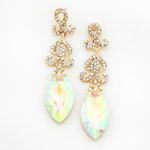 Victorian Marquise Crystal Evening Earring_12 colors