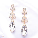 Victorian Marquise Crystal Evening Earring_12 colors