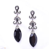 Victorian Marquise Crystal Evening Earring_12 colors