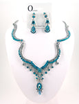 Elegant Victorian crystal Necklace_2 colors