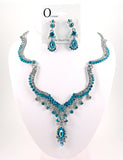 Elegant Victorian crystal Necklace_2 colors