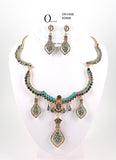 Classical Victorian crystal Necklace_2 colors