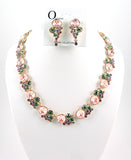 Elegant Charming crystal Necklace_4 colors