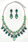 Victorian fancy crystal Necklace_6 colors